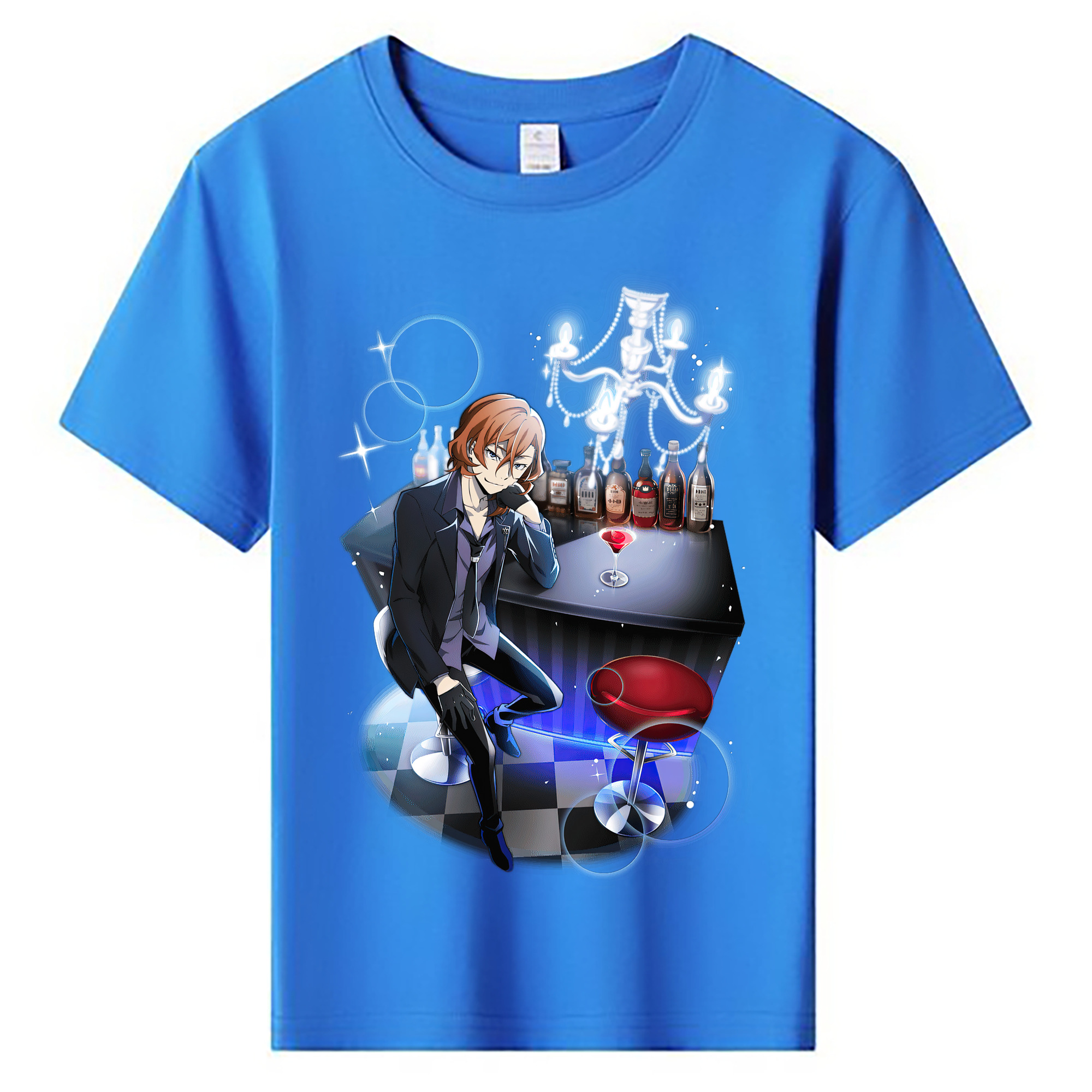 （画像用） 文豪ストレイドッグス Bungo Stray Dogs 綿100％キッズTシャツ（フロントプリント）